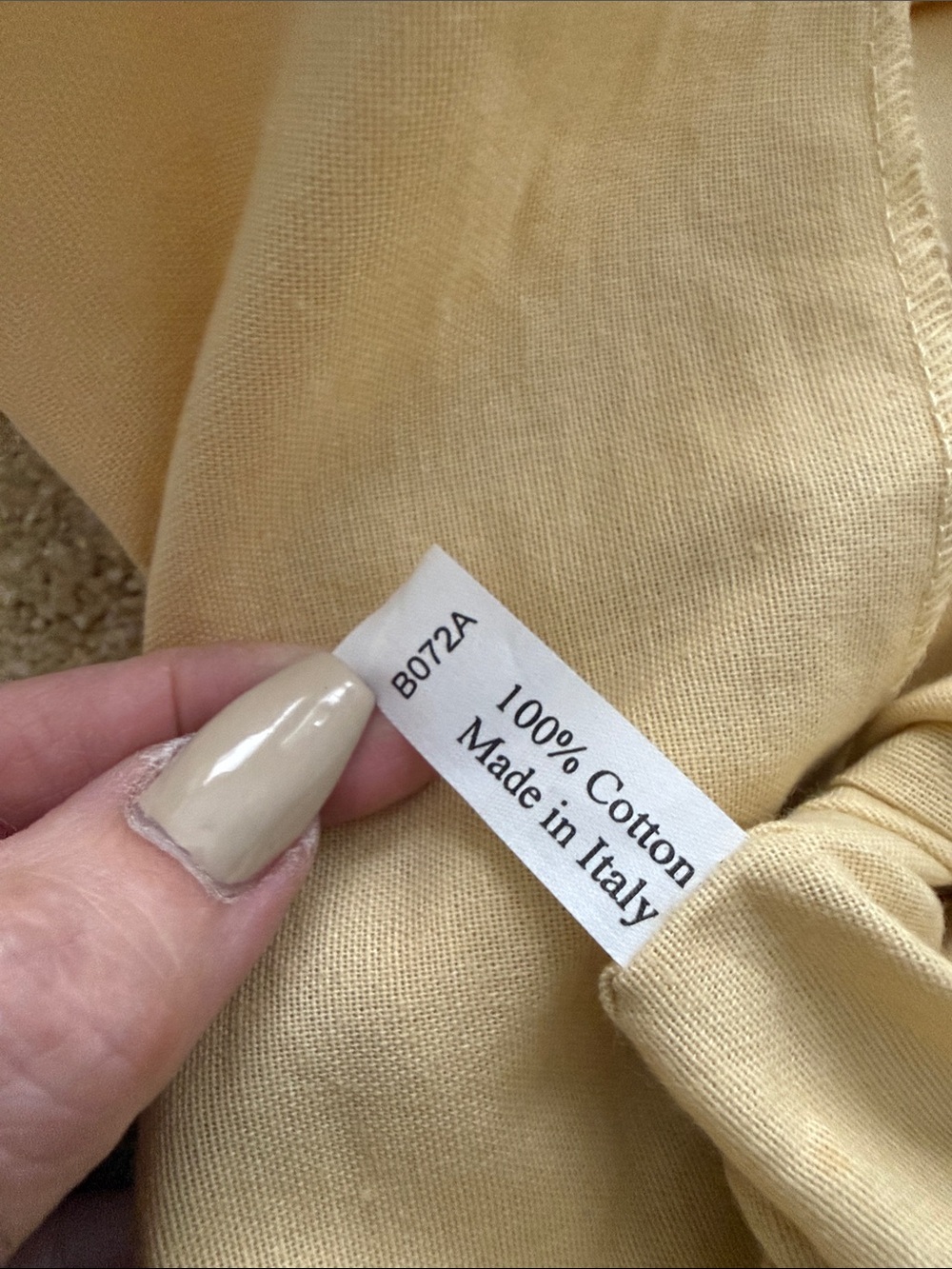 Louis Vuitton Cream Dust Cover with Brown Logo - Picture 5 of 5